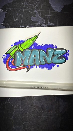 Simple Graffiti Tutorial with MANZ