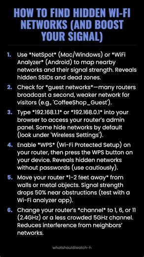 How to Find Hidden Wi-Fi Networks (And Boost Your Signal) #ad (Verify Info)