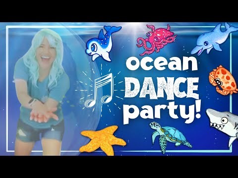 Ocean Dance Party for Kids - Learn Sea Animal Moves & Exercise Fun!
