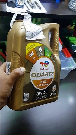 TotalEnergies - 0W20 Engine Oil - Quartz 9000 Future GF6 -API SP - Fully Synthetic Engine - 3.5L