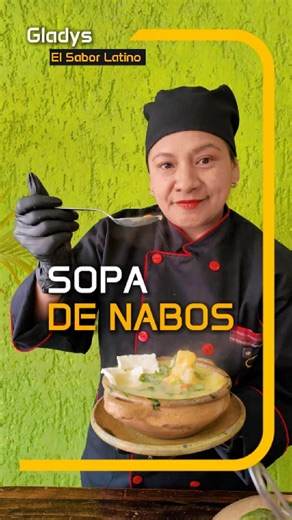 Receta para una buna Sopa de Nabos #fblifestyle @fans destacados | Gladys El Sabor Latino