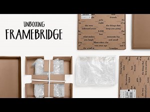 Unboxing Framebridge