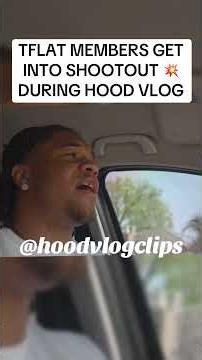 TORTILLA FLATS 13 MEMBERS GET INTO SHOOTOUT DURING HOOD VLOG 🔵🎥 |
