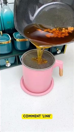 Stainless Steel Grease Container | Reuse Cooking Oil Easily | Kitchen Must-Have #stainlesscookware