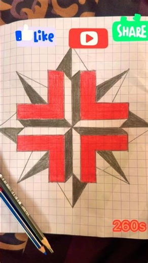 #3d drawing #art #drawing #satisfying #easydrawing ❤️😍