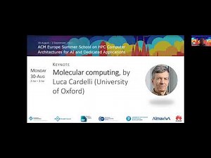 Molecular Computing by Luca Cardelli