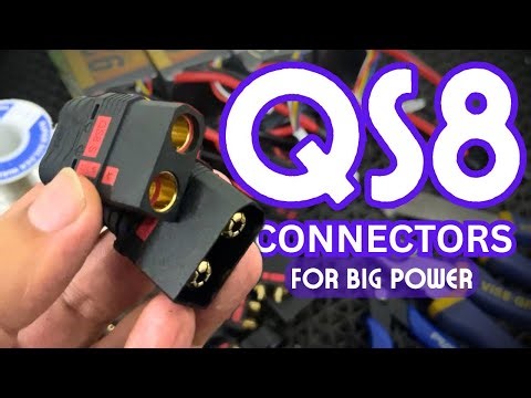 AMASS QS8 Connectors - Soldering Tips & Tricks for Big Boy Pants Connectors