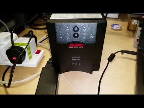 APC Smart-UPS 750 Gets New Batteries & Re-calibrated - Home Network Backup Power Supply (Yuasa NP7)