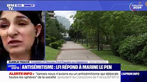 "Ça n'est pas suffisant": Aurélie Trouvé (candidate LFI Nouveau Front populaire) réagit à la mise en place d'une heure sur la lutte contre le racisme et l’antisémitisme dans les écoles