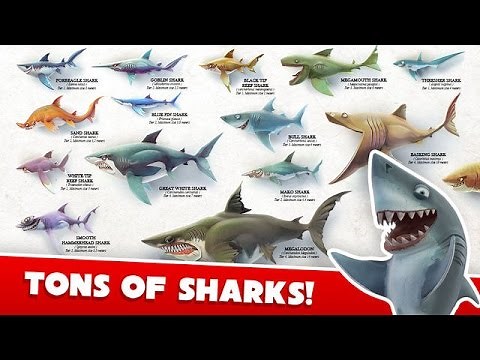Hungry Shark World All Sharks and How To Get