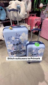 NEW Stitch suitcases at Primark..! #primark #cases #disney #stitch #holiday #suitcase #character #DisneyStitch #newin | Money Saver By Dansway