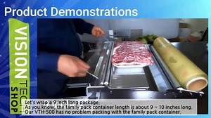 Watch [VTH-500] Introducing our new food wrapping machine on Amazon Live