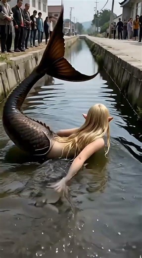 POV: Dirty blonde mermaid 😂 #Catsoftiktok #CatLovers #cat #cute #FunnyCats #catcartoon #fyp