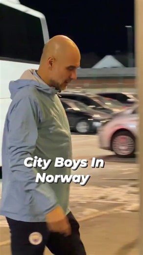Manchester City squad are now in Norway, ready for the #UCL | Man City Report