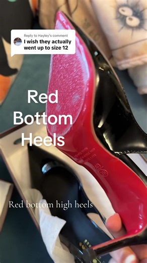 Replying to @Hayley Selling out fast!! Red bottom heels a total luxury for less find of great quality! #redbottoms #highheels #shoes #slingbacks #tiktokshopcreatorpicks designerstyle