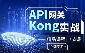 API网关Kong入门与实战教程，从Kong的搭建到Kong的开发应用全套讲解