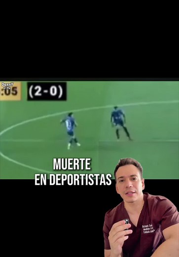Mu3r3 el jugador JUAN IZQUIERDO. Hay muchas causas de arritmia cardiaca aun en personas con estilo de vida saludable. #corazon #arritmias