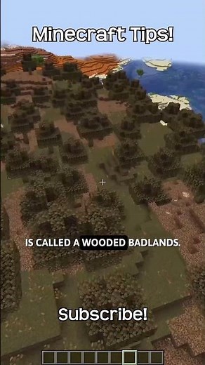What Is The Command To Find A Wooded Badlands Biome In Minecraft?!