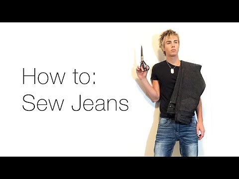 How to Sew Jeans from Scratch – Full Step-by-Step Tutorial