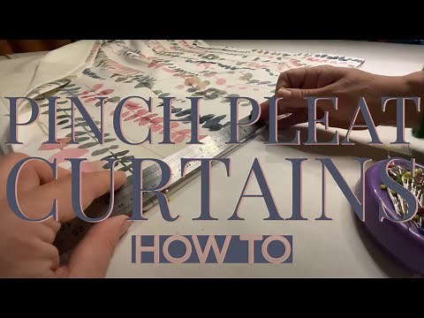 Thermal Lined Pinch Pleat Curtains | How To | The Curtain Boutique