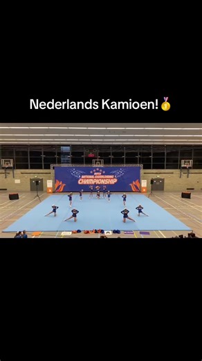 Nederlands Kampioen Cheerleading Open Level 3!