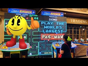 🇦🇪World's Largest Pac-Man 🥊 Arcade Game at IMG Worlds of Adventure | MIKAY TV