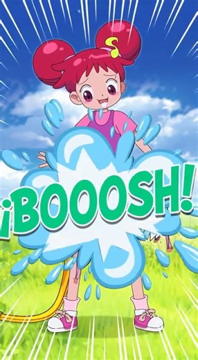 Doremi Pants Water Inflation with cartoons music and SFX (Popping) (Latin Spanish) (Vertical)