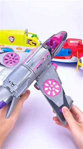 Satisfying & Unboxing Review Paw Patrol Movie Deluxe Skye Jet #usa #pawpatrol