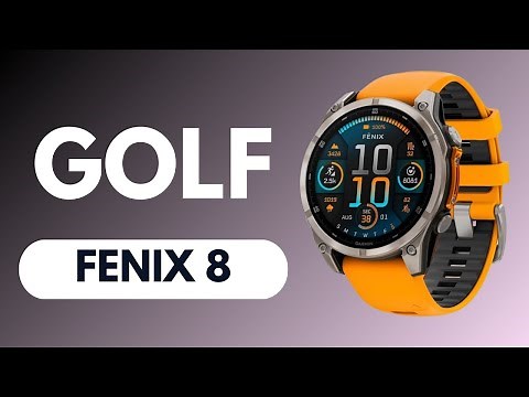 Garmin Fenix 8 GOLF - Is It Any good & How Many Golf Courses It has?