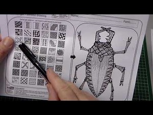 Zentangle homework KS3 art | Teaching Resources