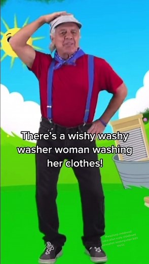 Catchy Camp Song: Wishy Washy Washer Woman