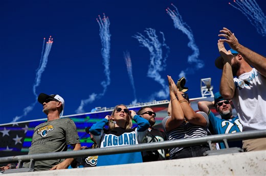 Fighter jets from Jacksonville airport scheduled for stadium flyover