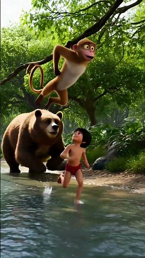 The Jungle Book Adventure | Mowgli, Baloo & Bagheera Animated Story #animals #good #moralstory#mogli