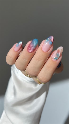 Aistė Haas | 🦋🌸🫧 my nails are living their best summer fairy fantasy ✨ ✨ everything’s linked on my amzn sf in the bio _____ *affiliate #summernails... | Instagram