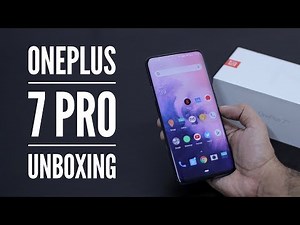 OnePlus 7 Pro Unboxing & Overview - 12GB RAM & 256 GB Storage!