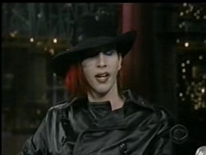 Marilyn Manson - Disastrous Interview with David Letterman