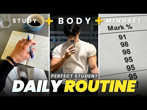 The PERFECT Daily Routine for students ( you're Doing It wrong! ) 📒🖊️