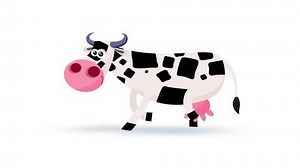 Most Beautiful Cow Cartoon Videocow Spottycow Stock Footage Video (100% Royalty-free) 3444861105 | Shutterstock