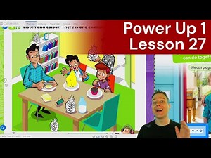 Read and Practice English at Home | Power Up Level 1 Unit 8 Lesson 3 with Teacher AJ