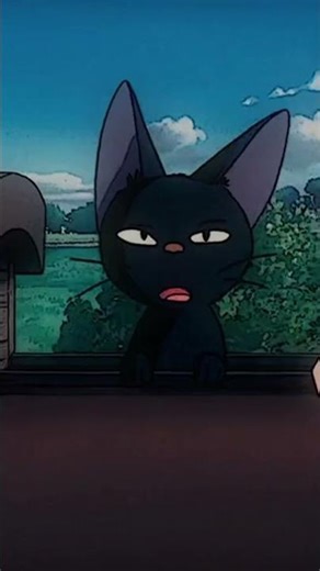 Jiji is the best Studio Ghibli cat 🐈‍⬛