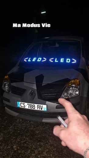 Bandes LED 2 X 60 cm Yeux Véhicules Voiture Camion Van Camping-car 12V allume cigare avec télécommande et application gratuite #van #voiture #yeux #led #camion