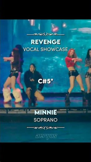 | i-dle singing Revenge Vocal Showcase | #vocalshowcase #revenge #idle #aeryvs #kva