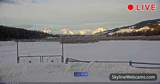 【LIVE】 Webcam Moran - Wyoming | SkylineWebcams