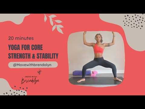 Yoga for Core Strength & Stability | Empowering Flow + Affirmations