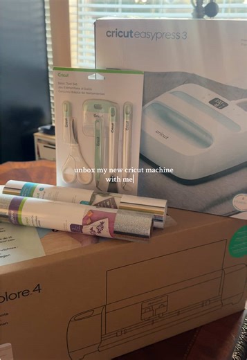Unboxing My New Cricut Machine for Crafting Projects