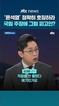 [Behind News] "Is 'Yoon Suk Yeol' some neighborhood kid's name?" they snap... What about Jang Don...