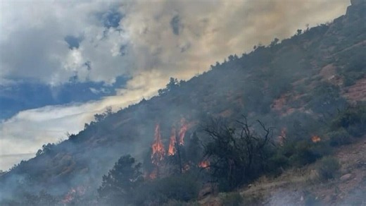 Several fires burning in western Colorado as a red flag warning remains in effect