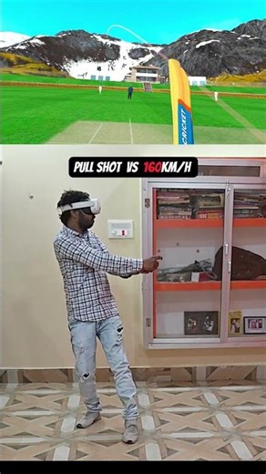 PERFECT SHOT IN VR 160 KM/H 💀 WATCH TILL END #vr #virtualreality #shortsfeed