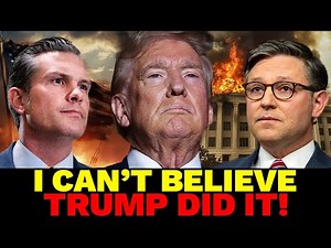🔥You WON'T Believe What Trump JUST DID!!