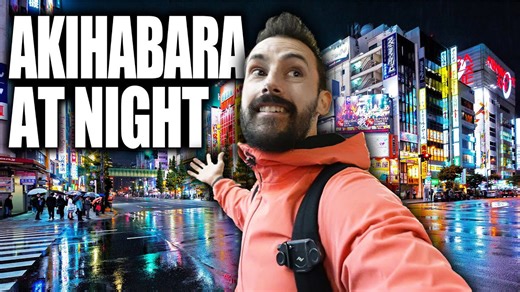 A nighttime tour of Akihabara before changes
